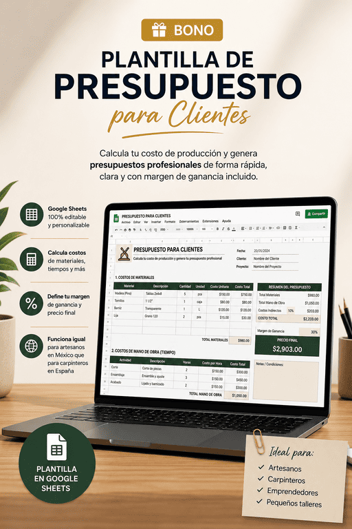 Plantilla de Presupuesto para Clientes